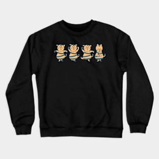 yoga cat (b) Crewneck Sweatshirt